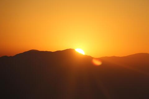 Sun rise