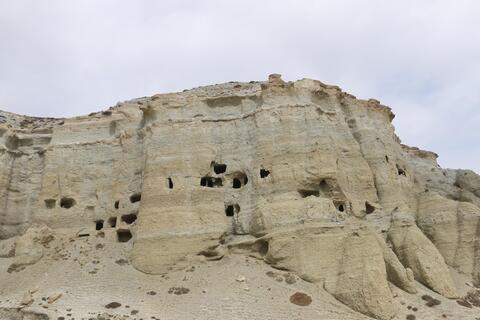 Cave in Himalayas